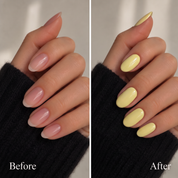 Gel Nail Pen - Butter yellow