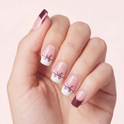 Burgundy Bow