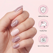 Mauve Swirls
