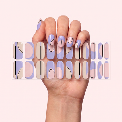 121 Pastel Abstract Lines