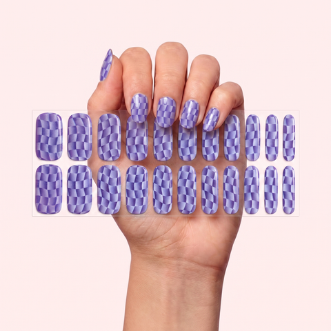 101 Lavender Check