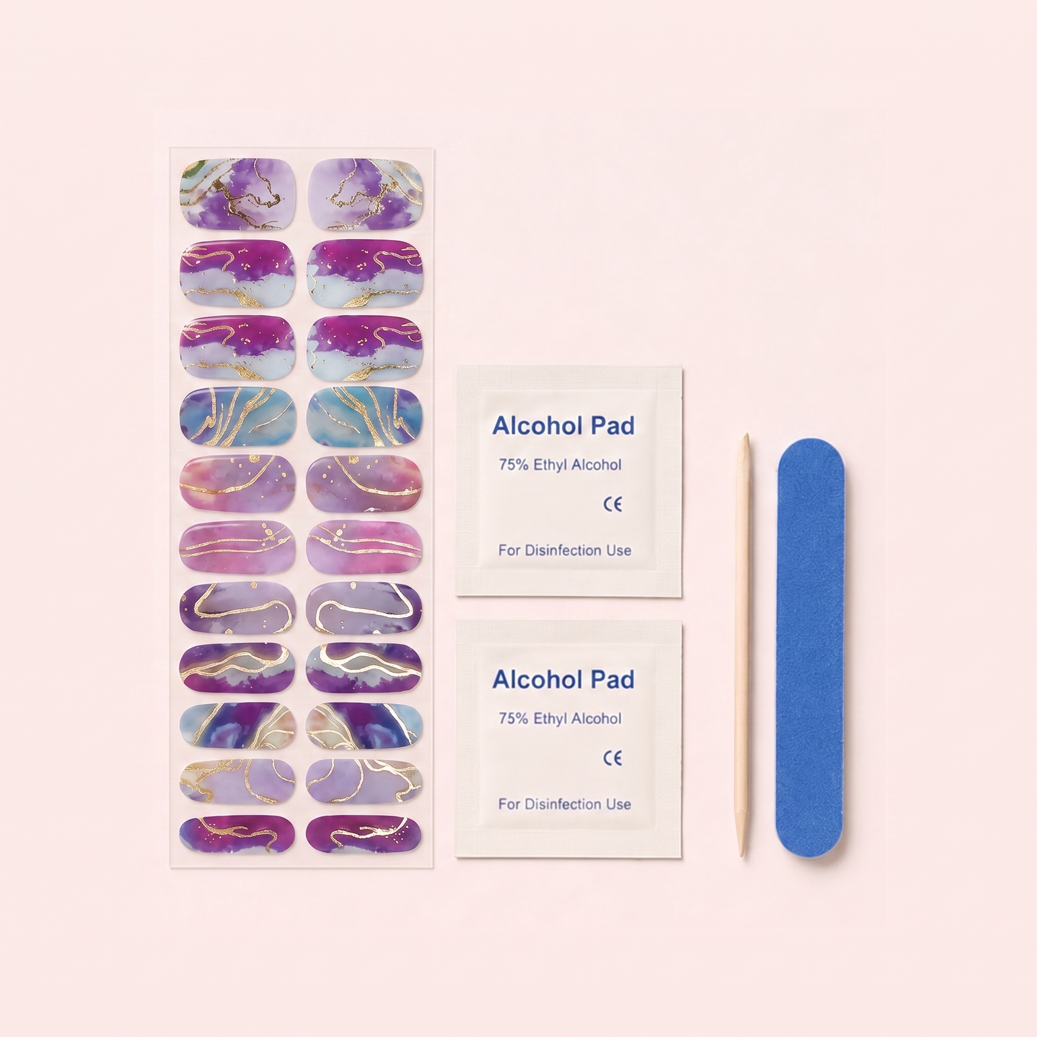 110 Amethyst Marble