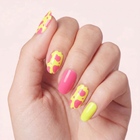 Neon Cow Print