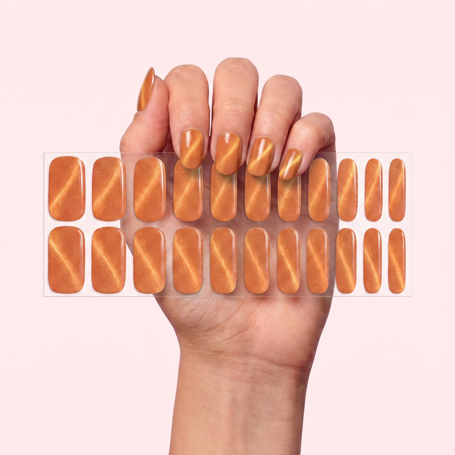 073 Amber Cat Eye