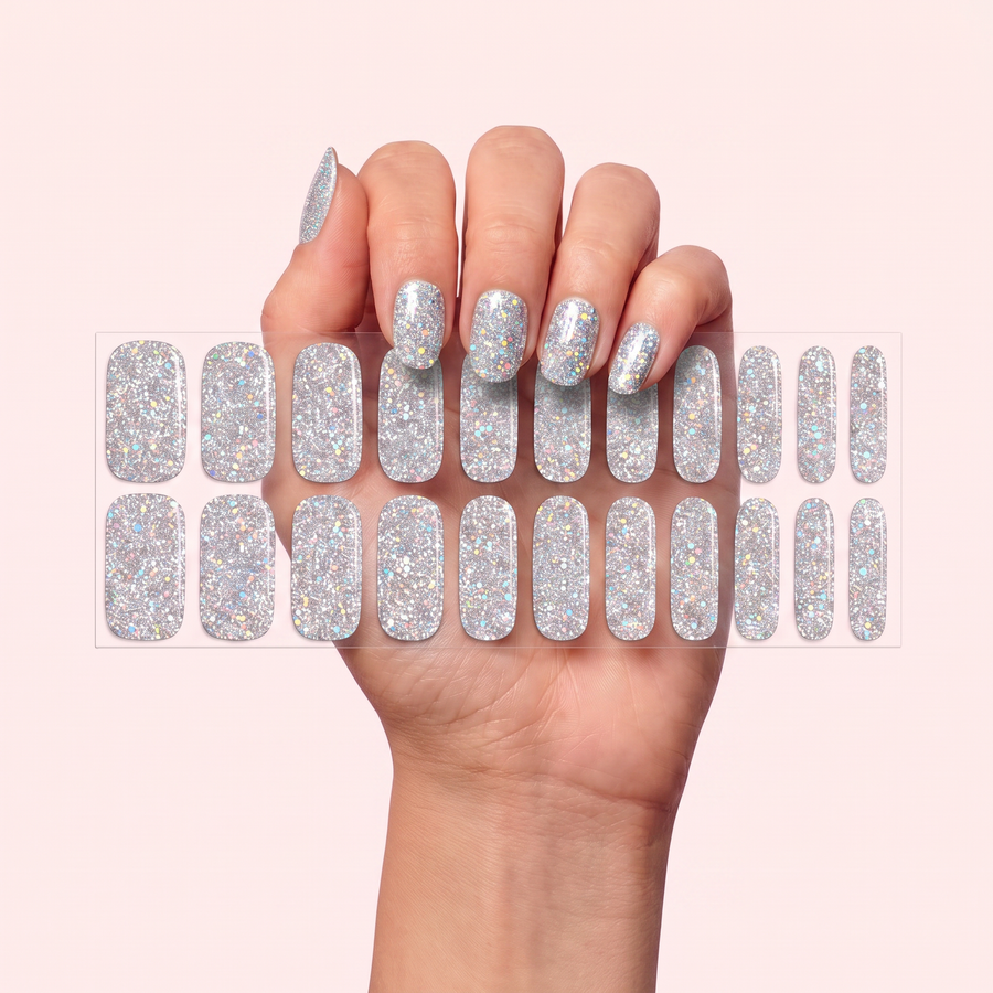 054 Silver Confetti