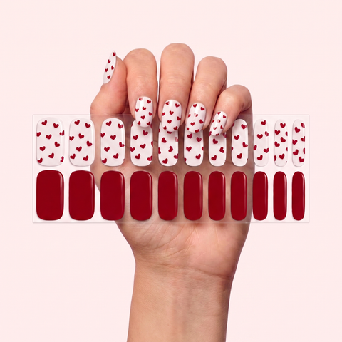 123 Valentine Red Hearts