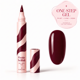 Gel Nail Pen - Burgundy
