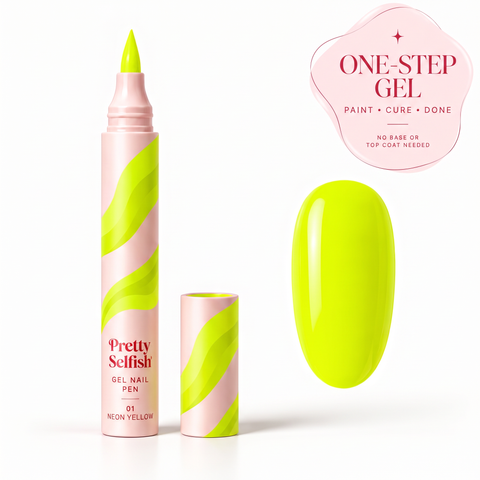Gel Nail Pen - Neon yellow